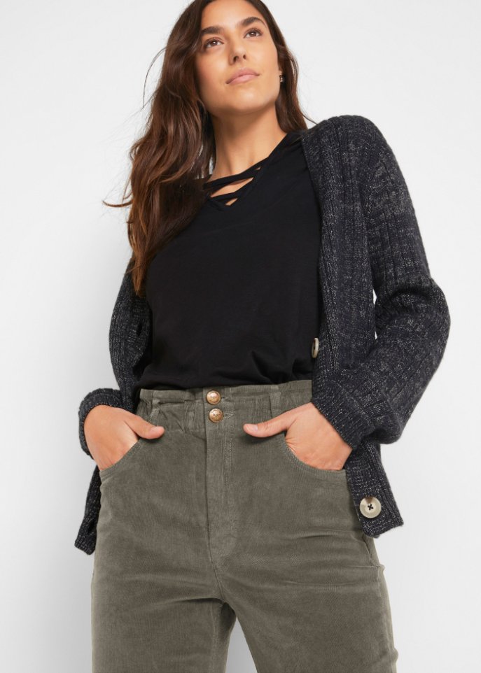 Cordjeans mit Bio-Baumwolle