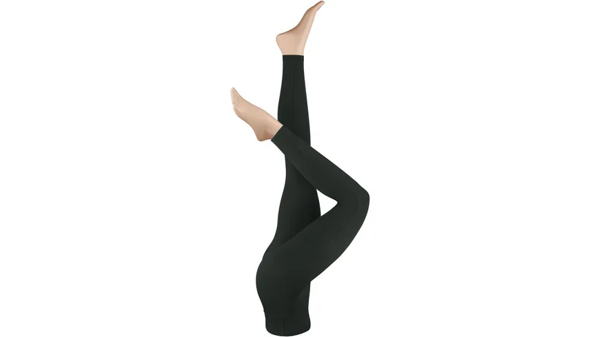 NUR DIE Damen figurformende Leggings Relax & Go Shaping 094 schwarz