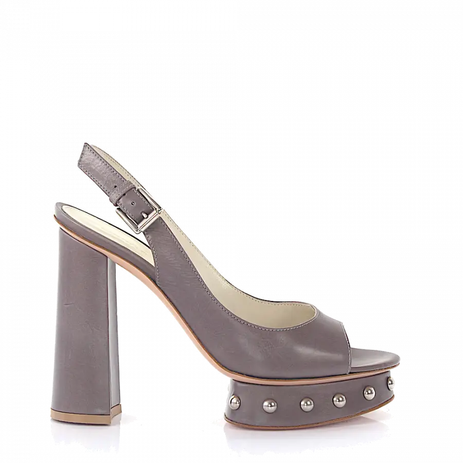 Gianvito Rossi - Slingpumps GE3093 Kalbsleder - grau