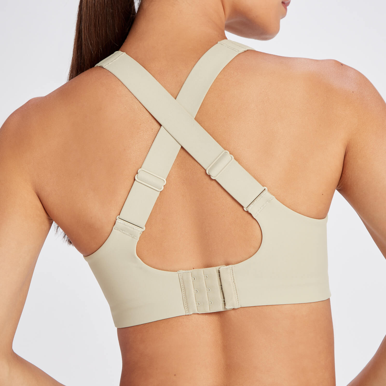 Brassière de sport MP Velocity Ultra pour femmes – Gris doux