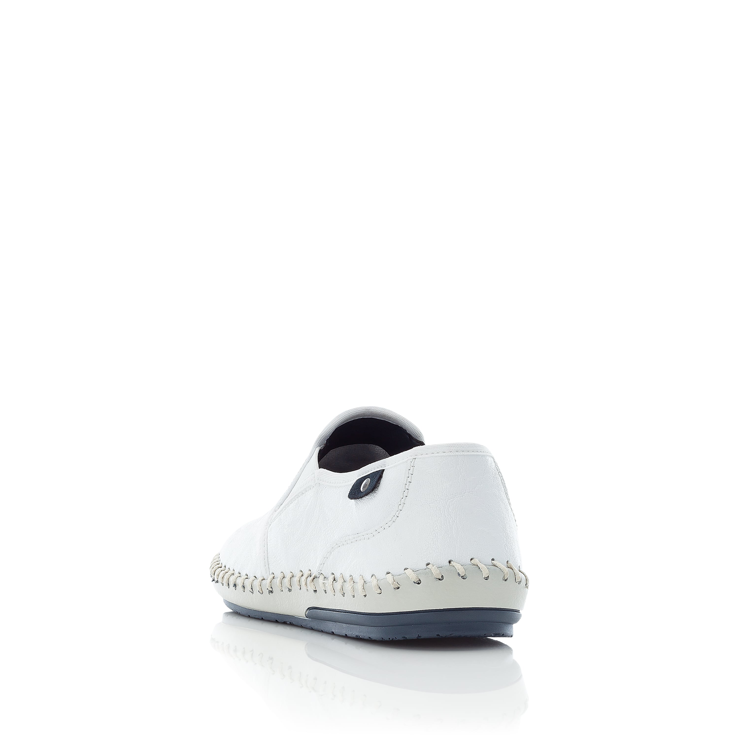 Rieker Herren Slipper perlweiß