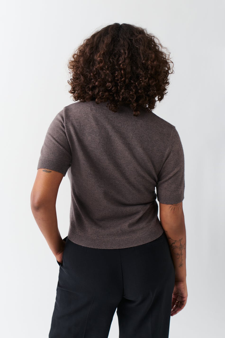 Knitted tee