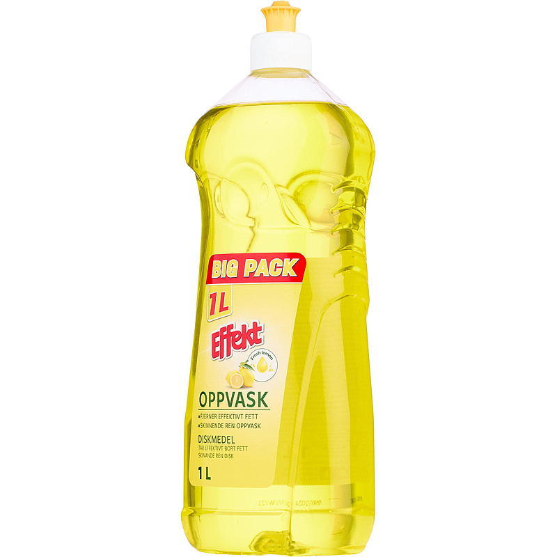 Effekt Oppvaskmiddel 1 l sitron Effekt