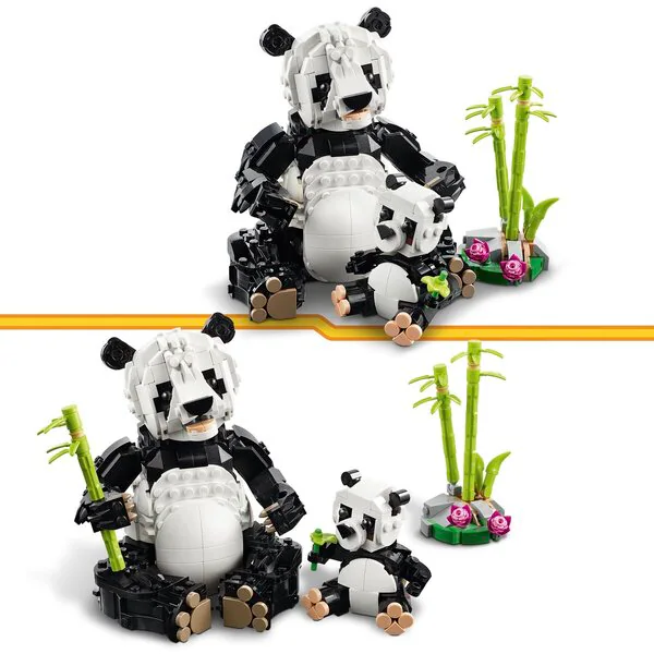 LEGO Creator 31165 Divje živali 3 v 1: Družina pand