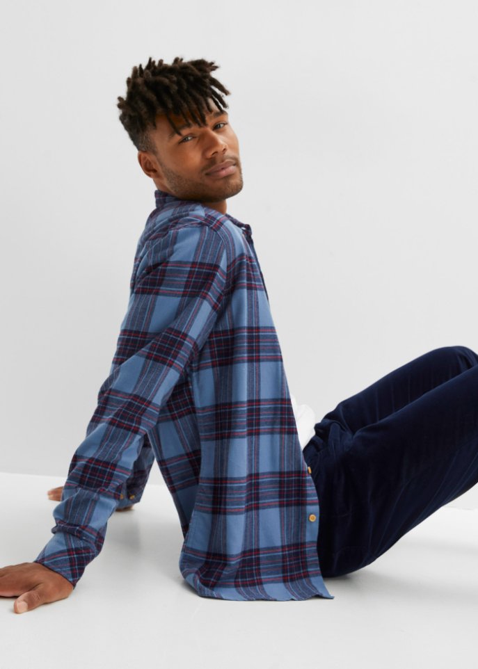 Flanell-Langarmhemd (2er Pack)