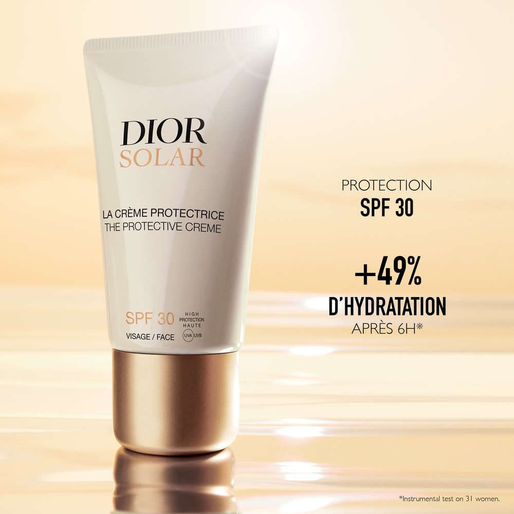 DIOR Dior Solar La Crème Protectrice Visage SPF 30 Crème solaire visage haute protection