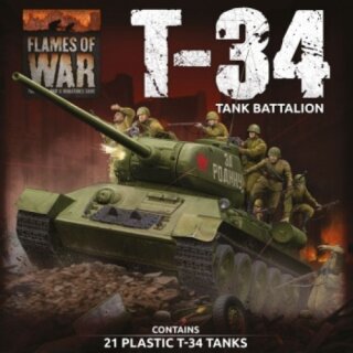 Flames Of War - Soviet LW T-34 Army Deal (Plastic) (EN)