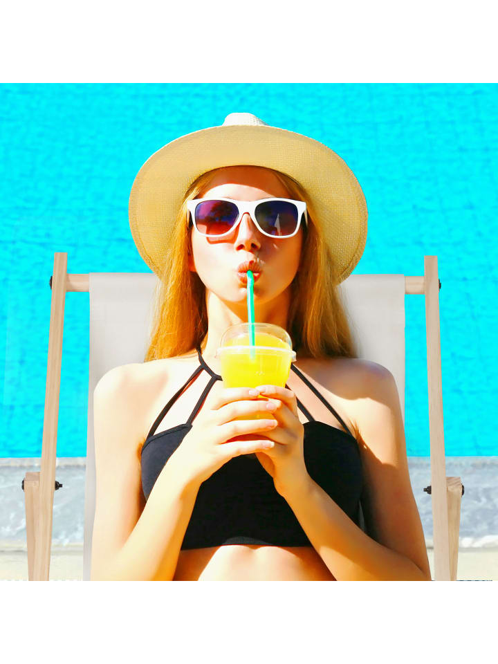 relaxdays Liegestuhl in Dunkelgrau günstig kaufen onesize