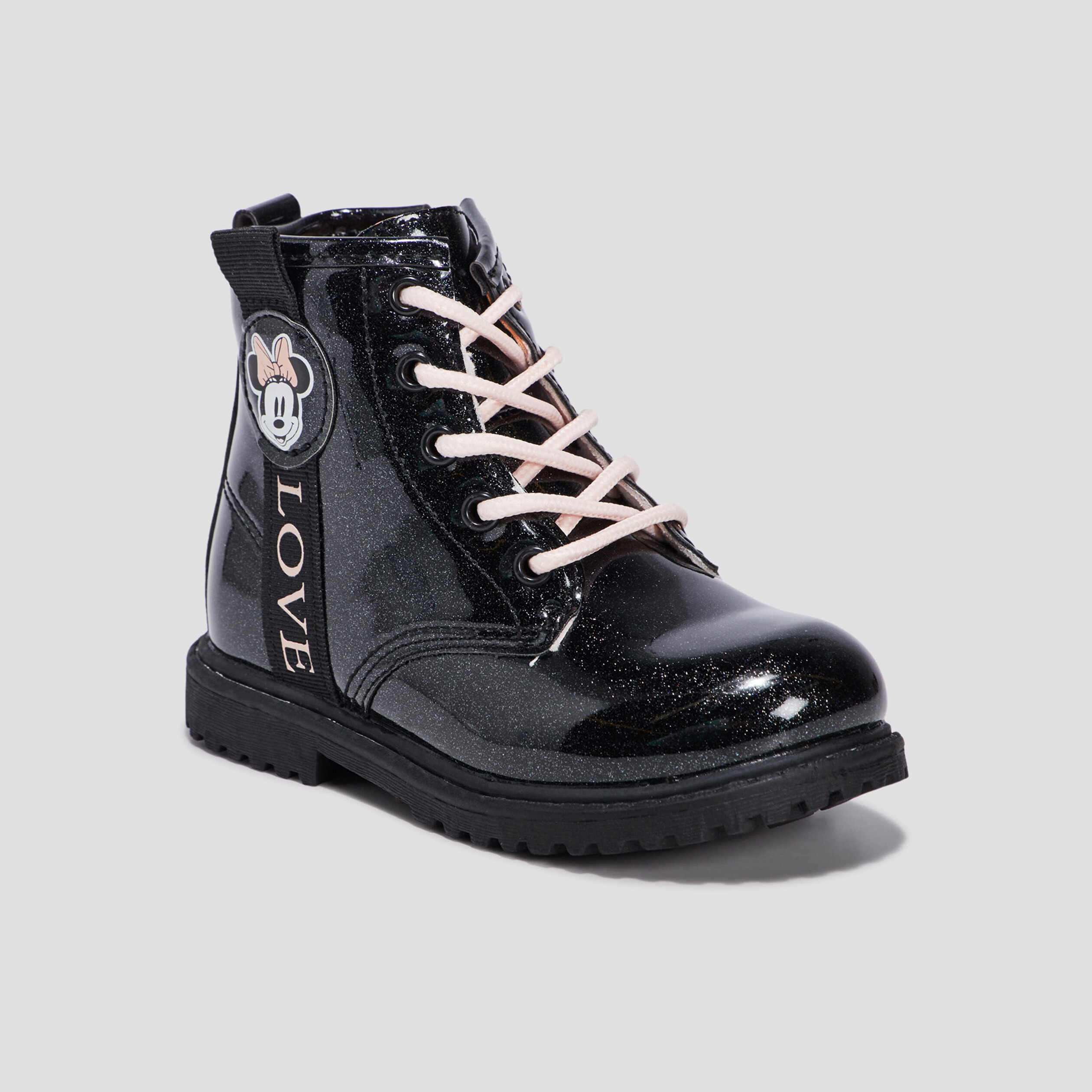 Bottines vernies Minnie noir fille | La Halle