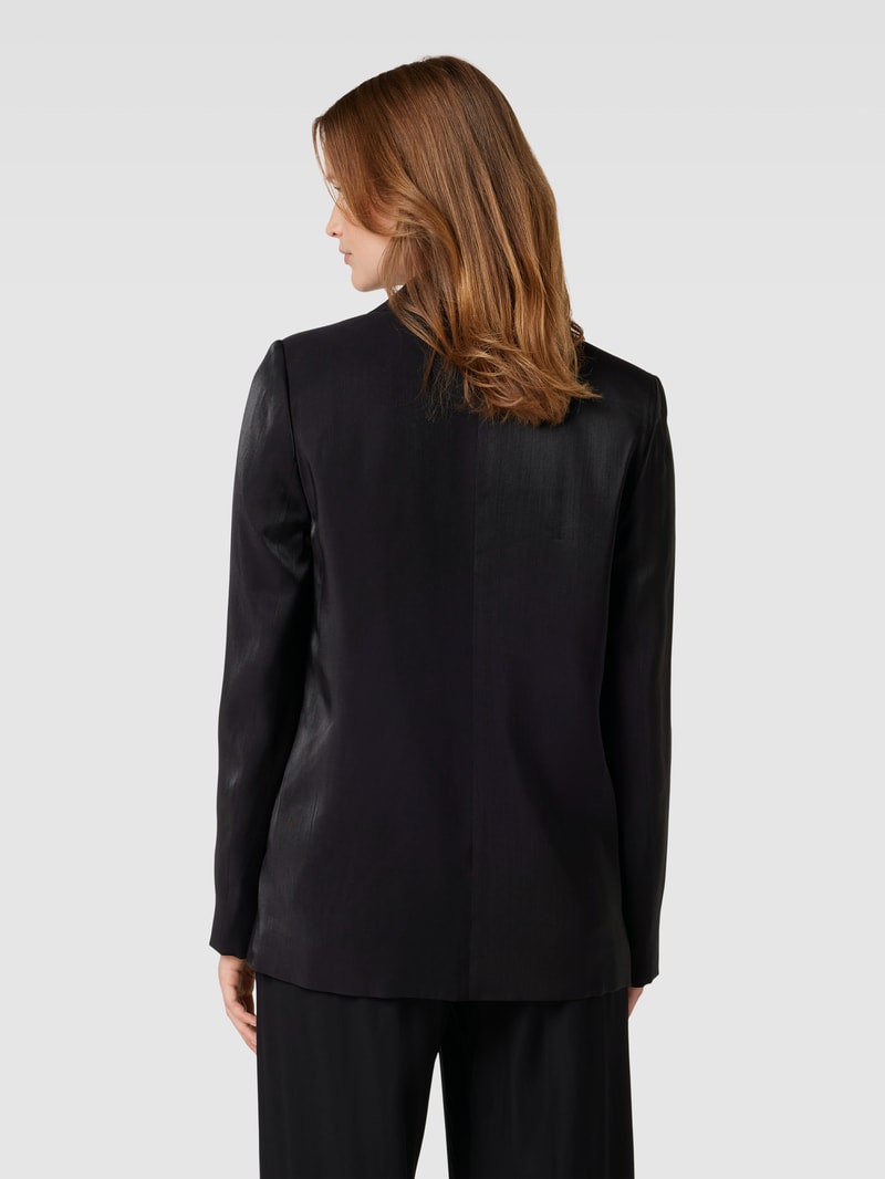 Blazer mit Reverskragen Modell 'ADRIANA' in schwarz