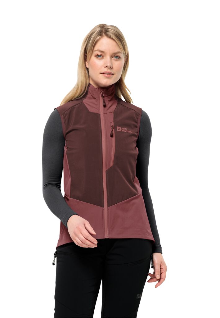 ALPSPITZE VEST W Softshellweste mit RECCO Ortungssystem Damen