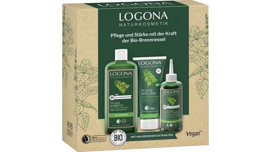LOGONA Brennessel Geschenkpackung