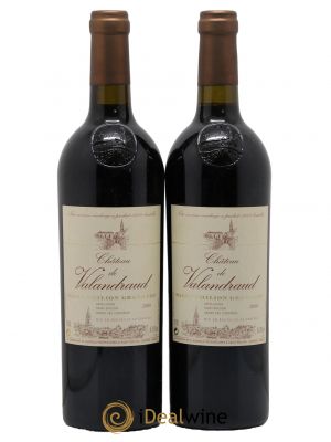 Château de Valandraud 1er Grand Cru Classé B (depuis 2012)  2000 - Lot de 2 Bouteilles