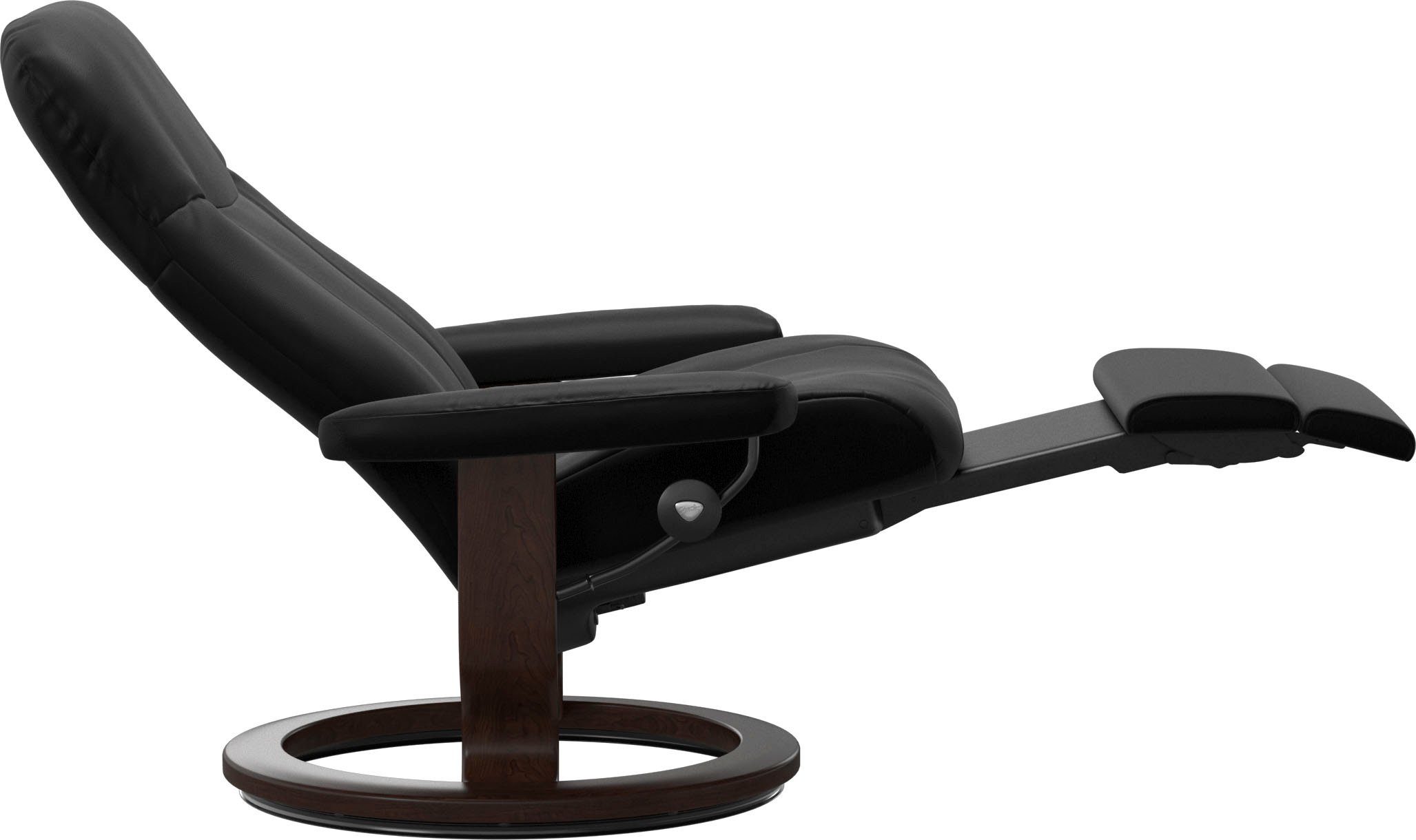 Stressless® Relaxsessel Garda, verstellbar, optional 2-motorisch, Größe M & L, Gestell Braun
