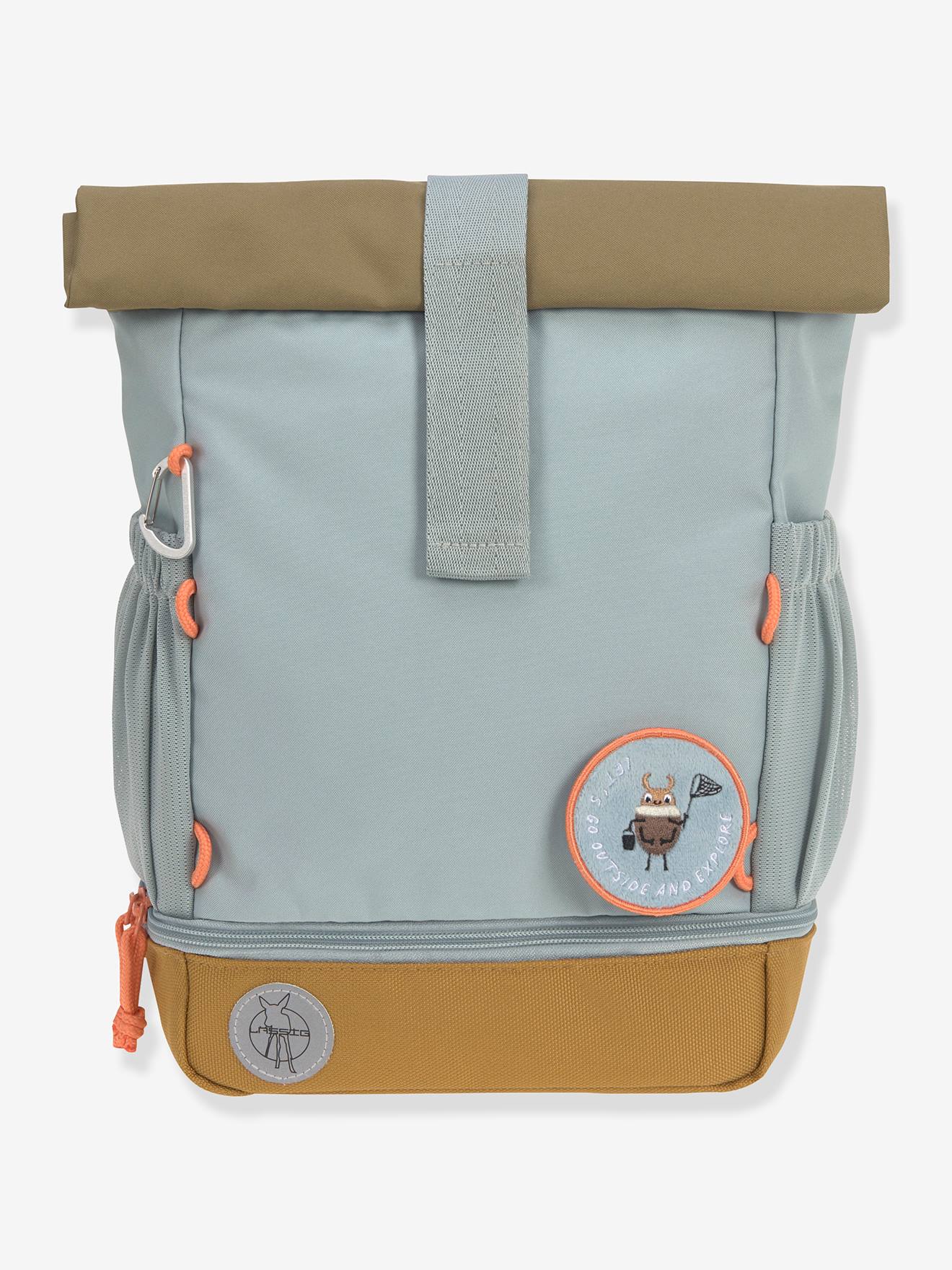 Mini sac à dos LÄSSIG Rolltop Nature noisette
