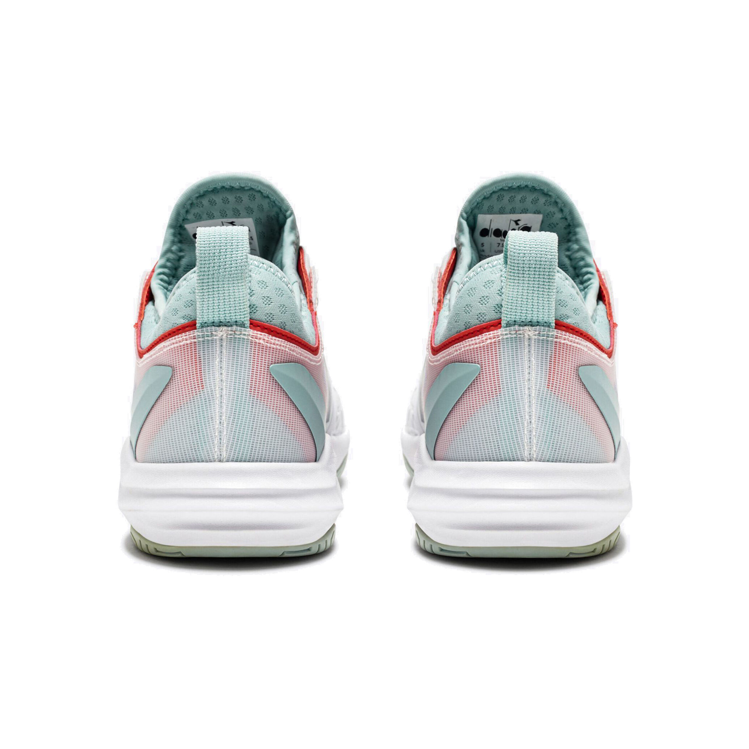 Speed Blushield Fly 4 + Sandplatzschuh Damen - Weiß, Mint