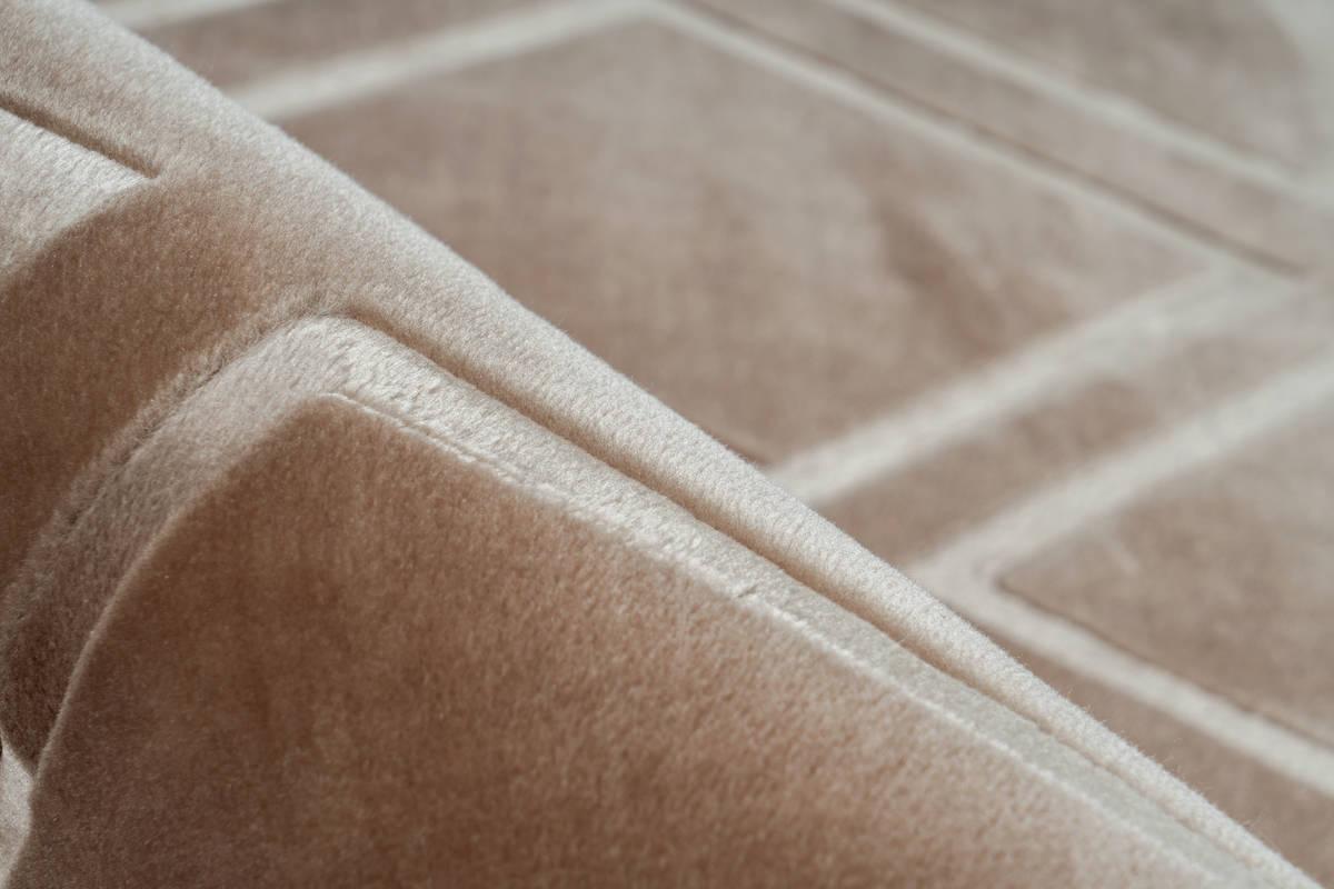 Arte Espina Hochflorteppich Monroe 300 Taupe