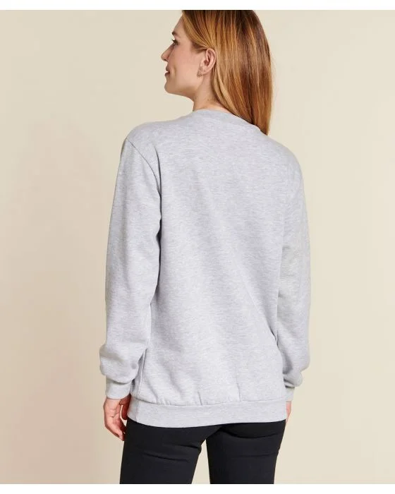 Sweat-shirt molleton douillet