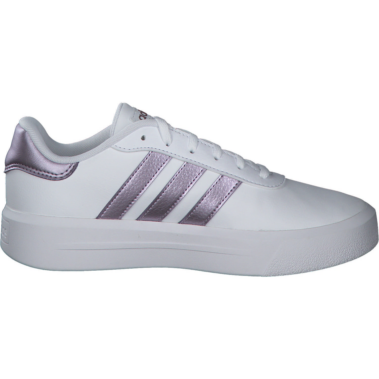 Adidas Core Court Platform, Sneakers Low, Damen, white berry metallic
