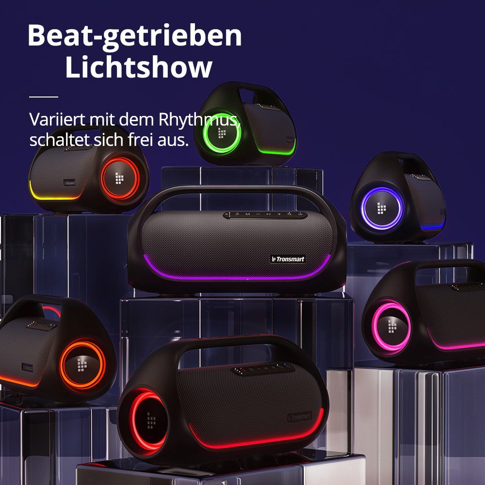 Tronsmart Bang 60W Bluetooth-Lautsprecher (NFC, 60 W, APP, Lichtshow)
