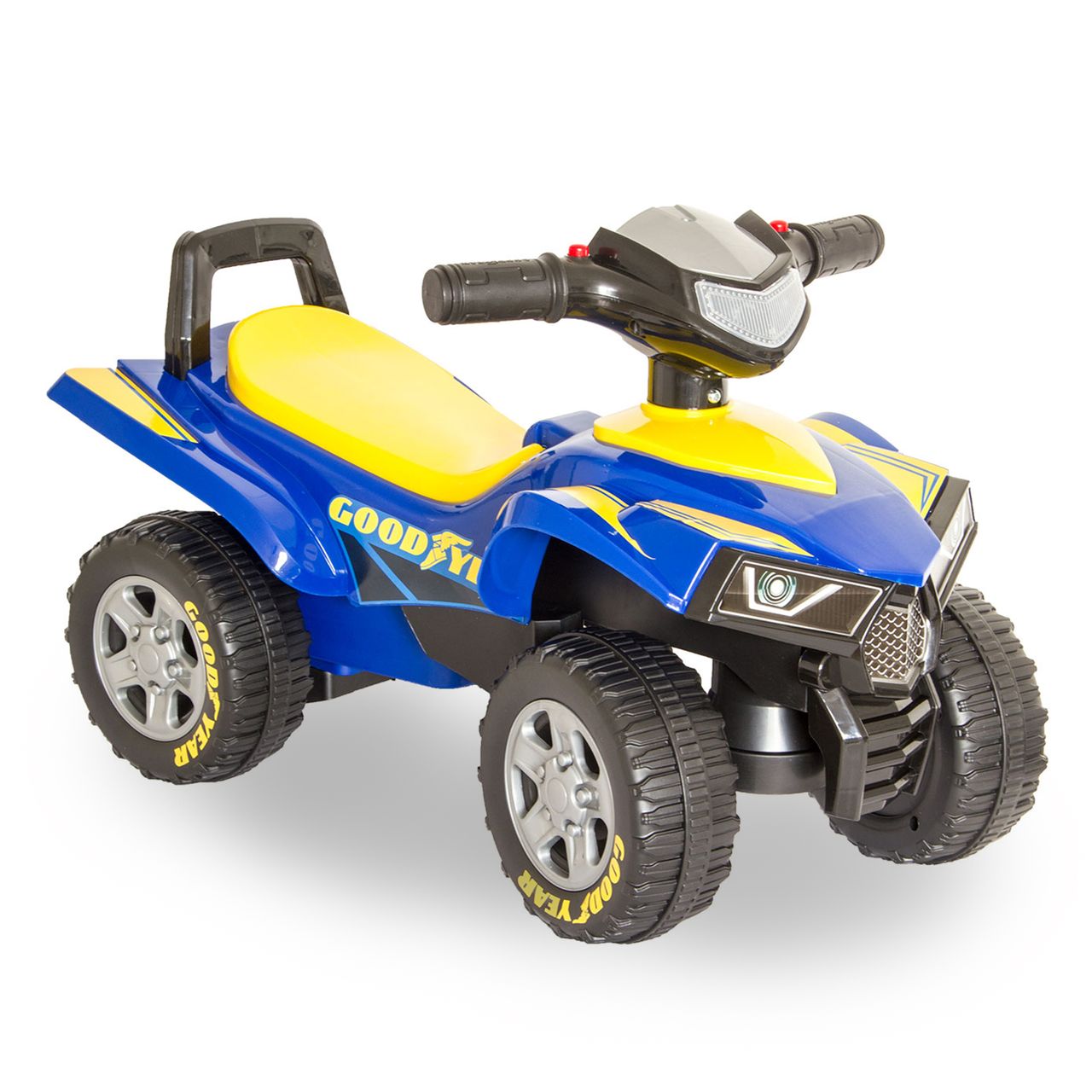 Lemodo GOOD YEAR Rutscherauto, Kinder-Quad, Rutschauto in blau