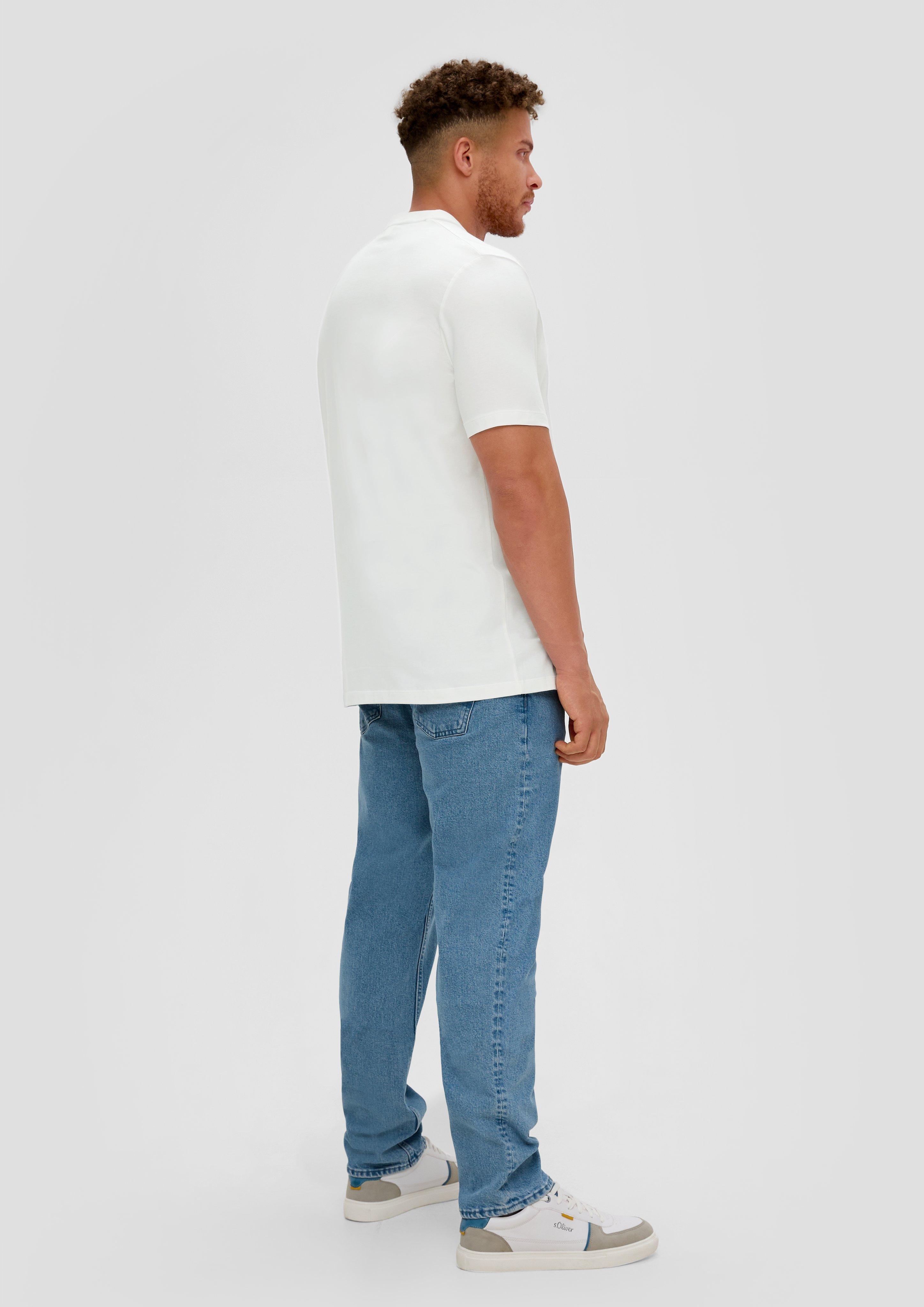 T-Shirt aus Baumwollstretch  2139665-01D1