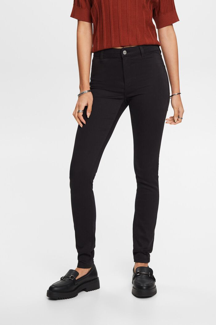 Skinny Jeans mit mittlerer Bundhöhe