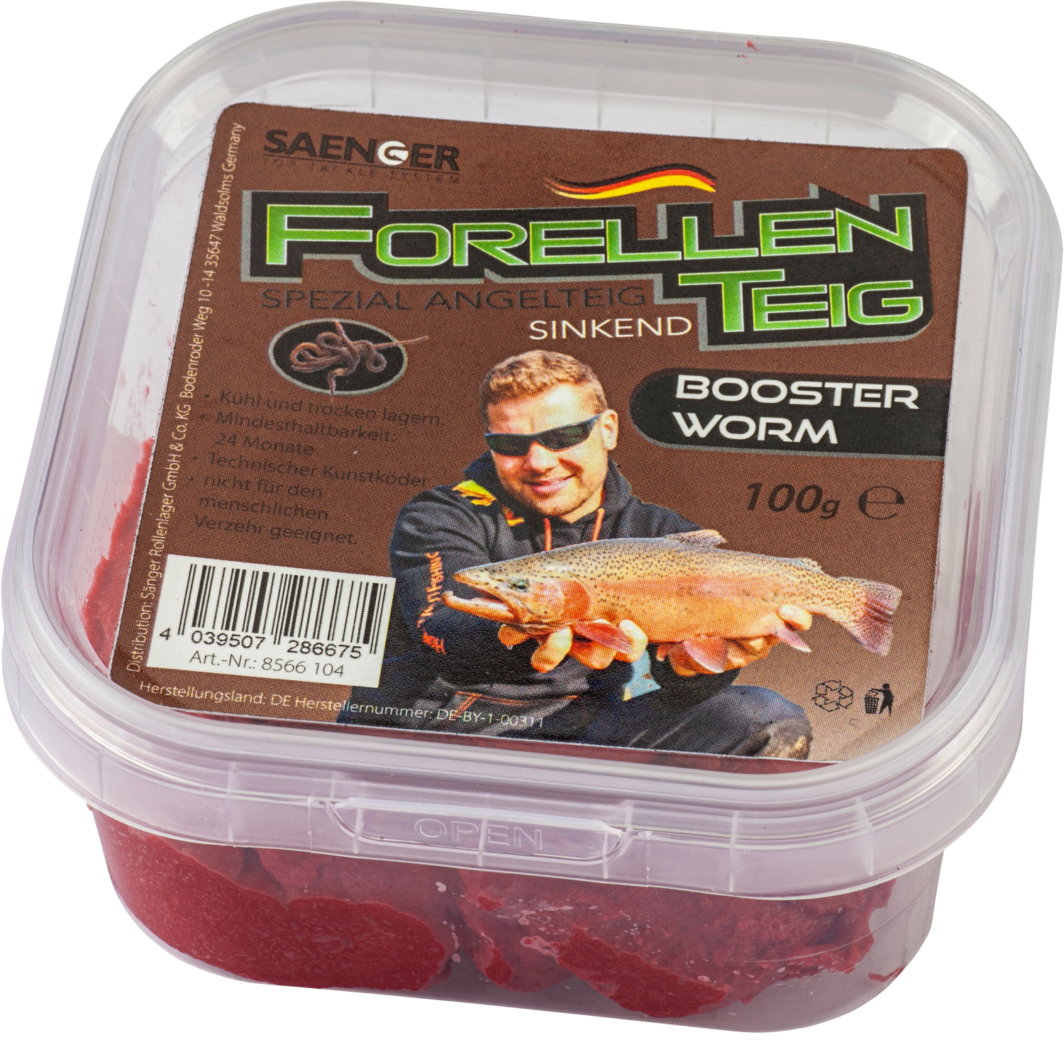 Sänger Forellenteig (Booster Worm)
