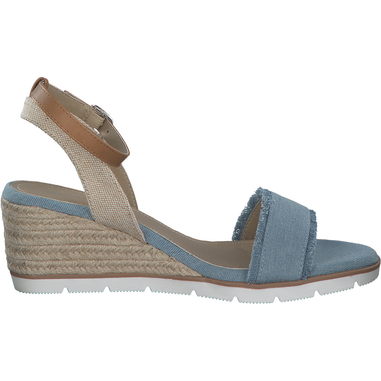 Tom Tailor 5390040017, Plateau-Sandaletten, Damen, sky