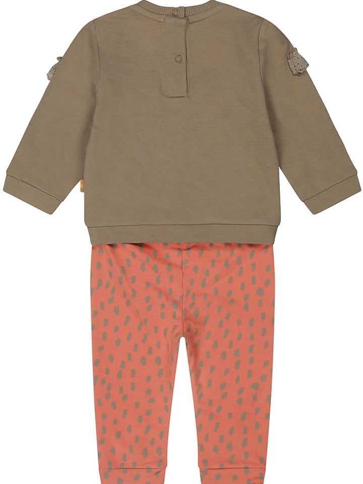 Dirkje 2tlg. Outfit in Orange/ Khaki günstig kaufen