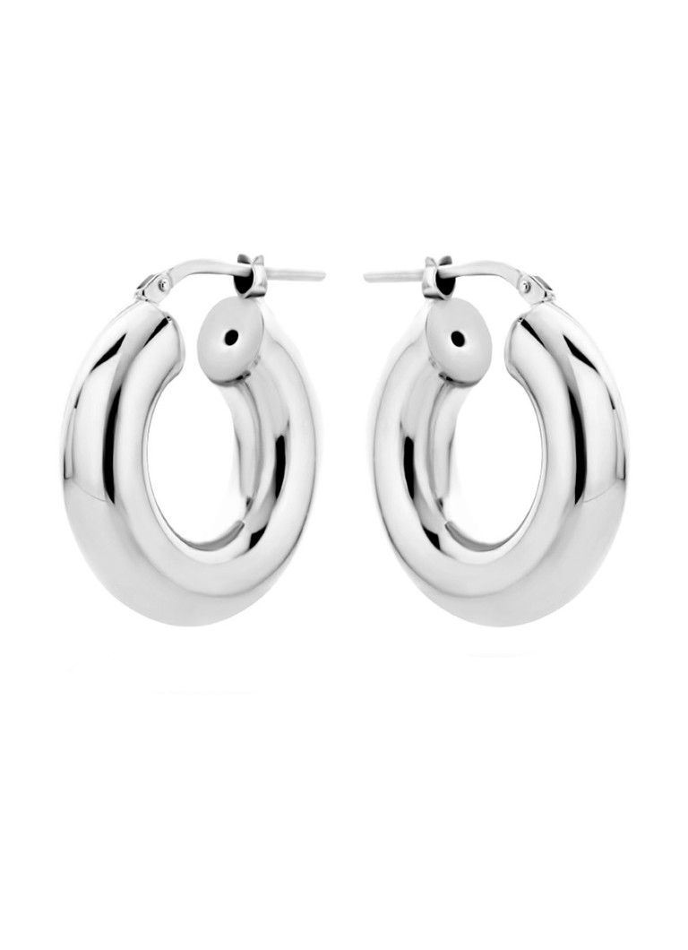 Casa Jewelry Frida S silver hoop earrings
