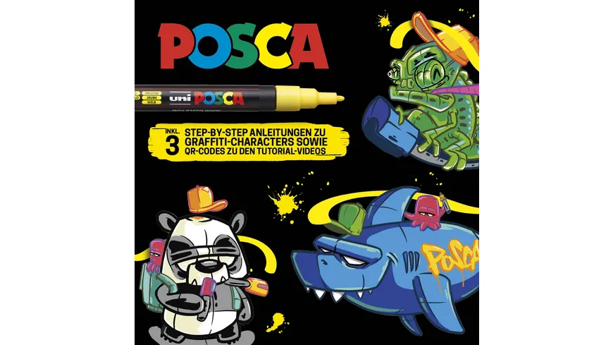 POSCA Marker 20er Set inkl. Anleitungen 100-160-413