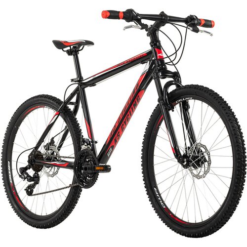MTB-HARDTAIL MOUNTAINBIKE HARDTAIL 26 ZOLL SHARP SCHWARZ-ROT