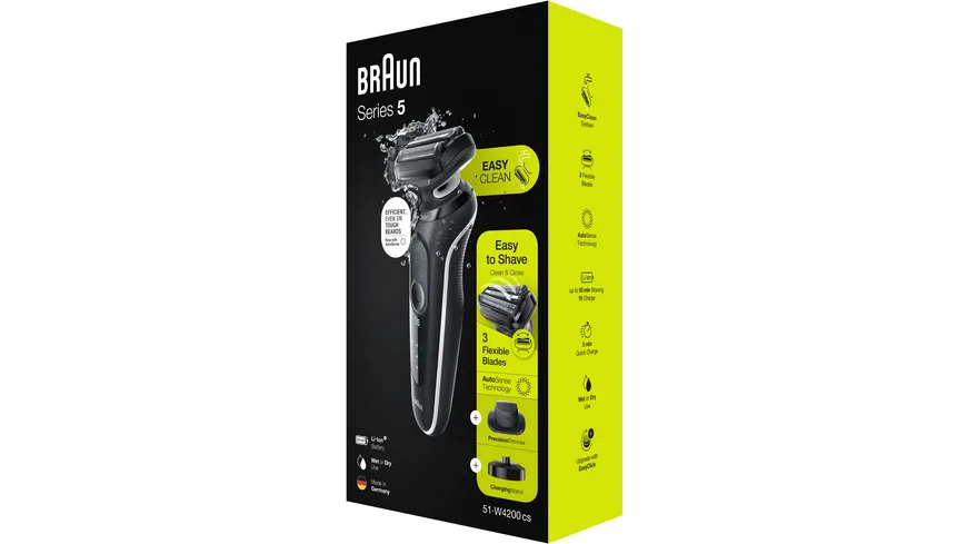 BRAUN Rasierer Wet&Dry Series 5 W4200cs