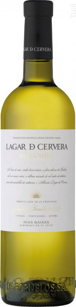 Lagar de Cervera Albarino Lagar de Cervera Vin Blanc●Rias Baixas 2022 75cl