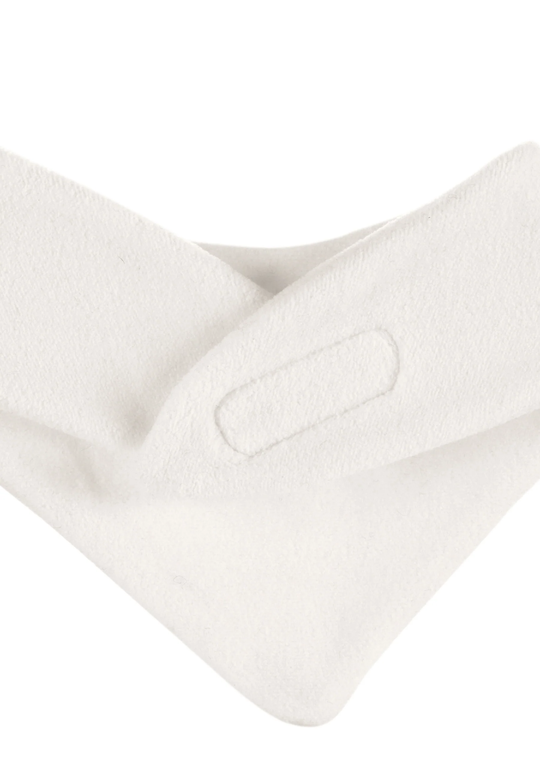 Dreieckstuch aus Microfleece mit Klettverschluss