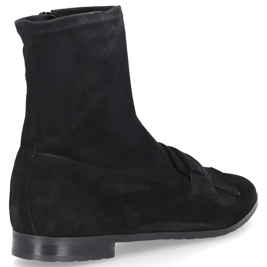 Truman's - Klassische Stiefeletten 9267 Veloursleder - schwarz