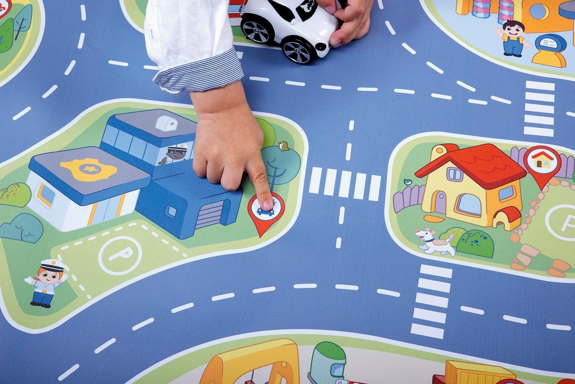 Chicco Spielmatte Interaktive Spielmatte City, mit Licht und Sound