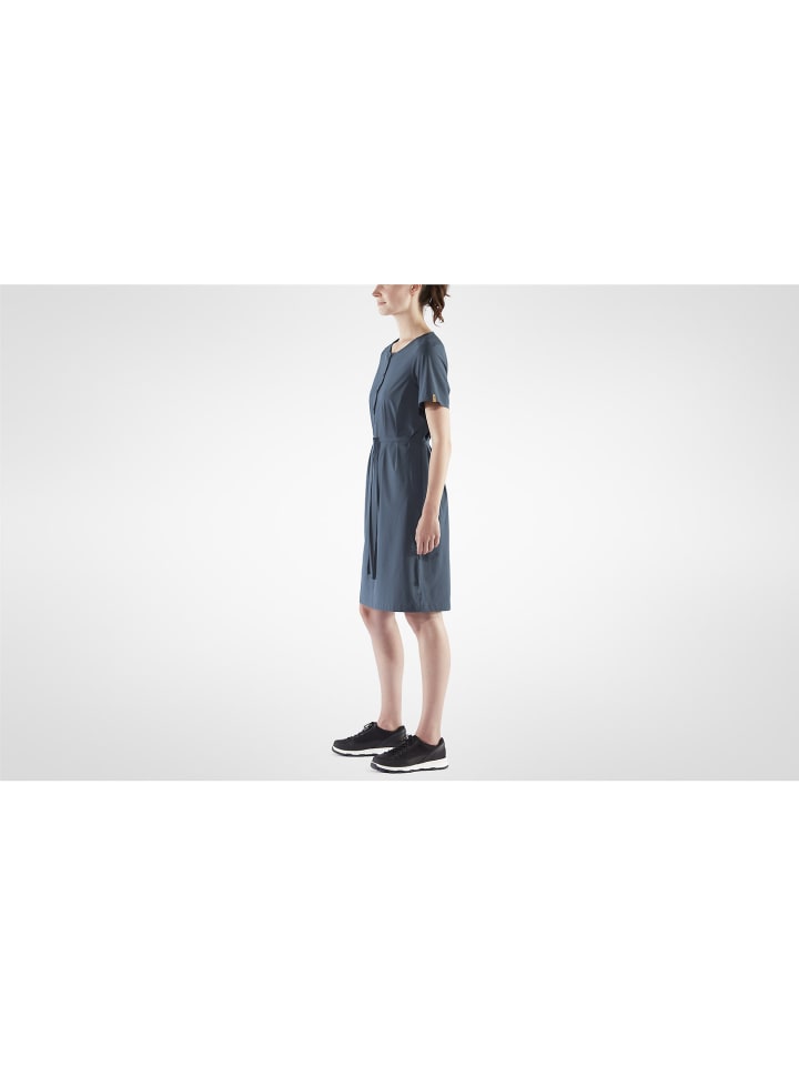 FJÄLLRÄVEN Övik Lite Dress in Rauchblau günstig kaufen S