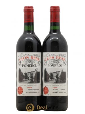 Clos René  1989 - Lot de 2 Bouteilles