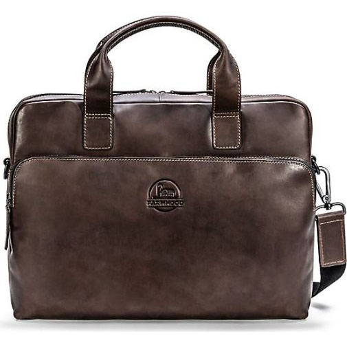 FARMHOOD Nashville Aktentasche Leder 39 cm Laptopfach