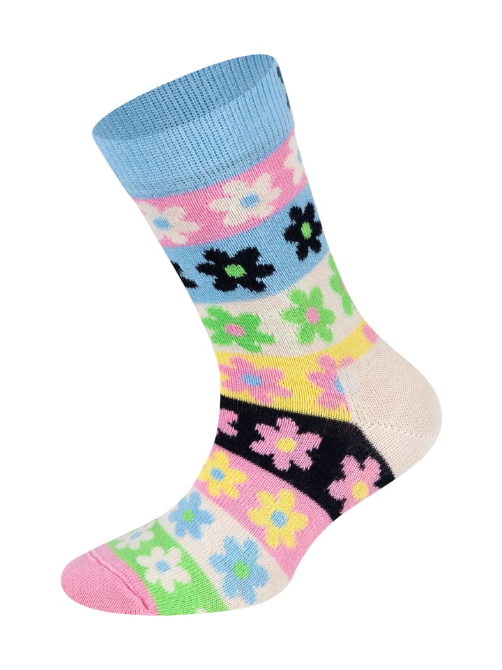 Happy Socks Socken Kids Rainbow-Heart-Starfish-Flower Socks in multi_coloured günstig kaufen