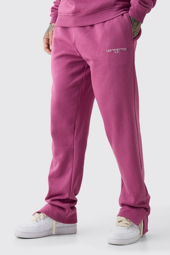 Tall Regular Fit Split Hem Limited Jogger