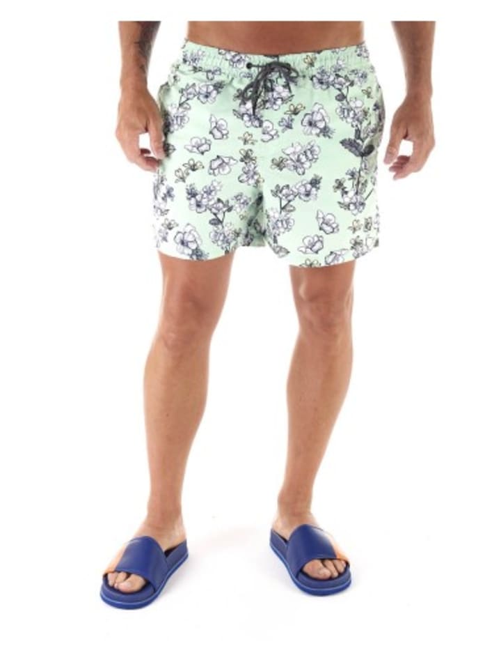 Jack & Jones Badeshorts in Grün günstig kaufen