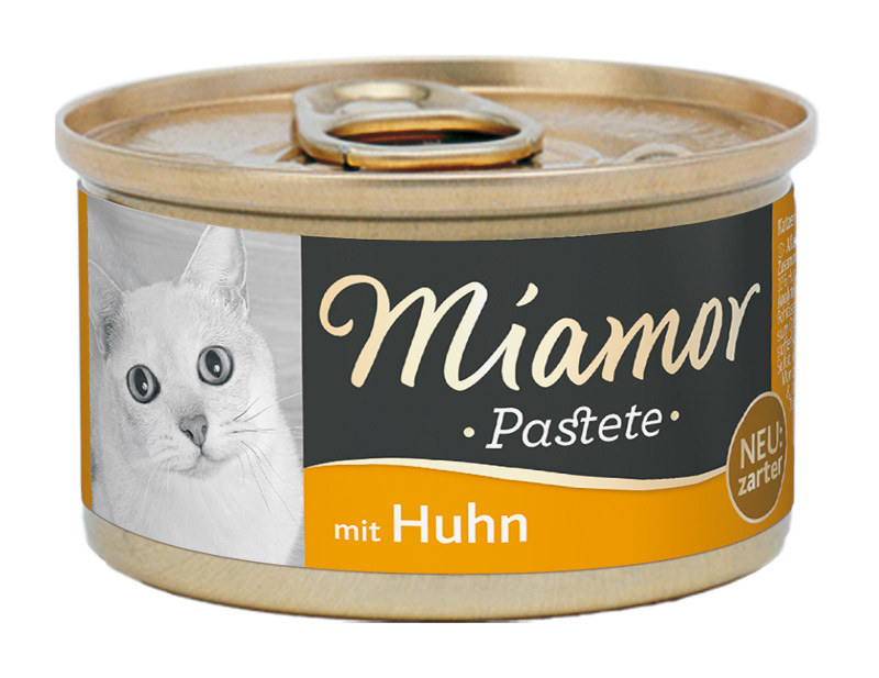 Miamor Nassfutter Miamor Pastete Huhn 48x85 g
