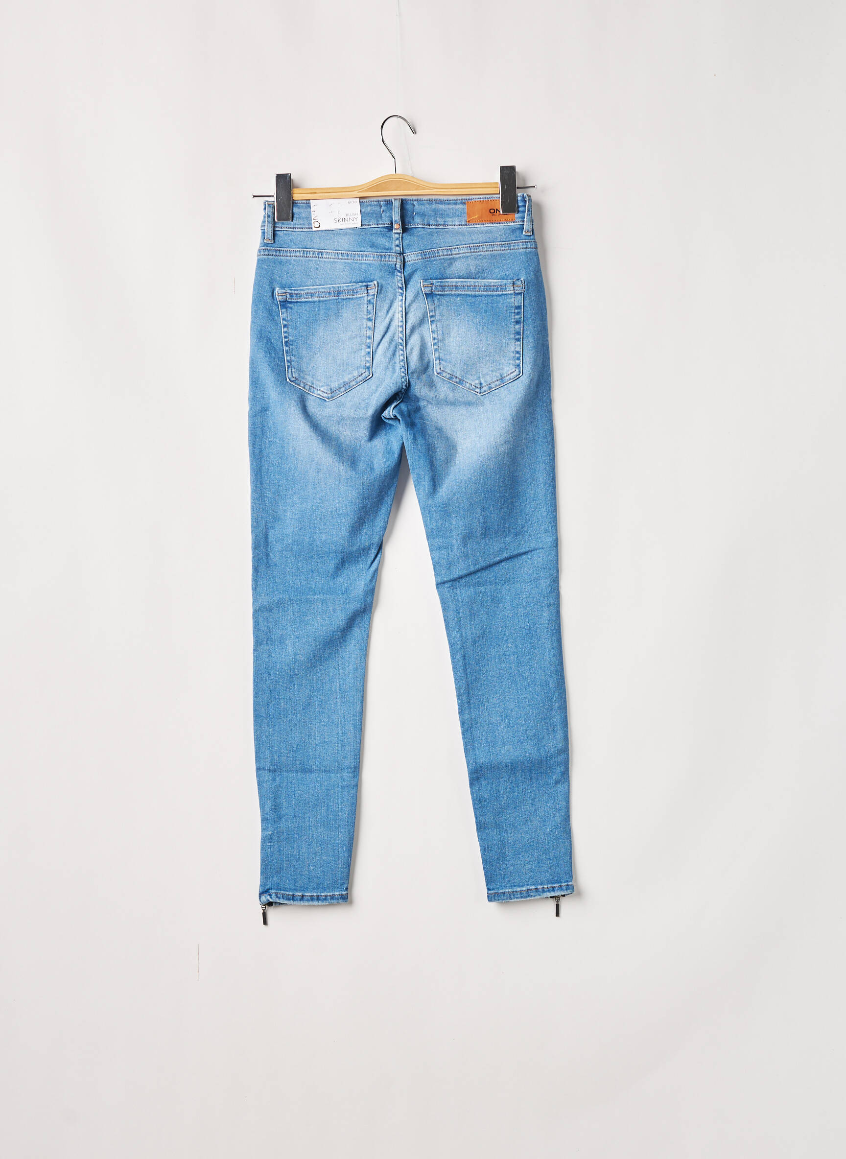 Only Jeans Skinny Femme couleur bleu