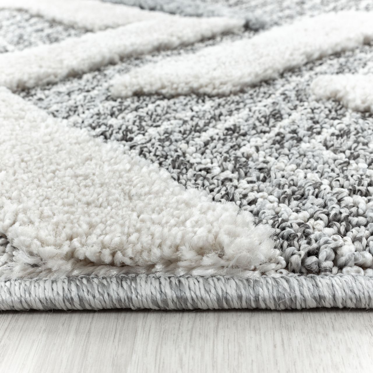 Ayyildiz Teppich, PISA 4705, GREY, 80 x 250 cm