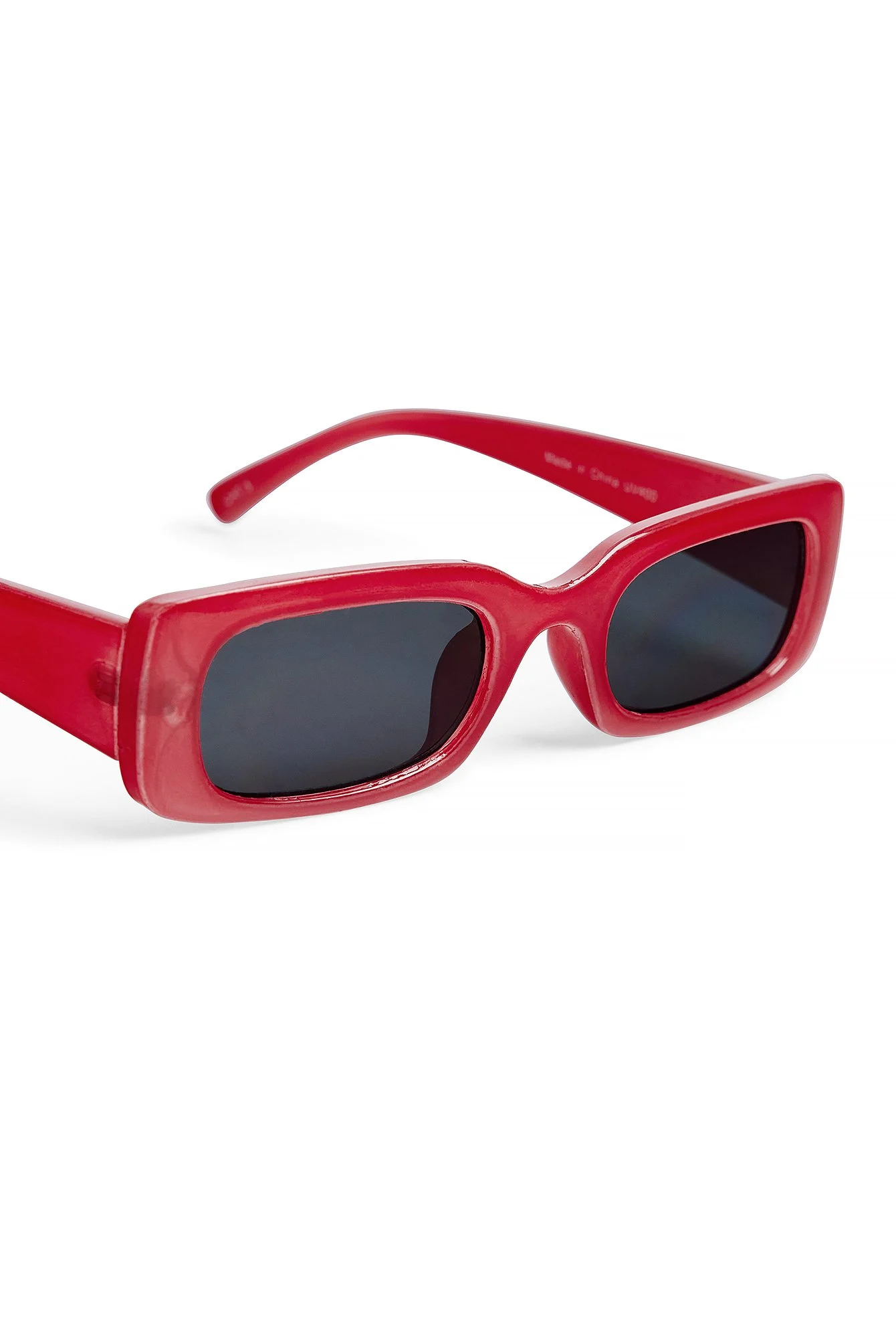 Breite Recycelte Sonnenbrille im Retro-Look