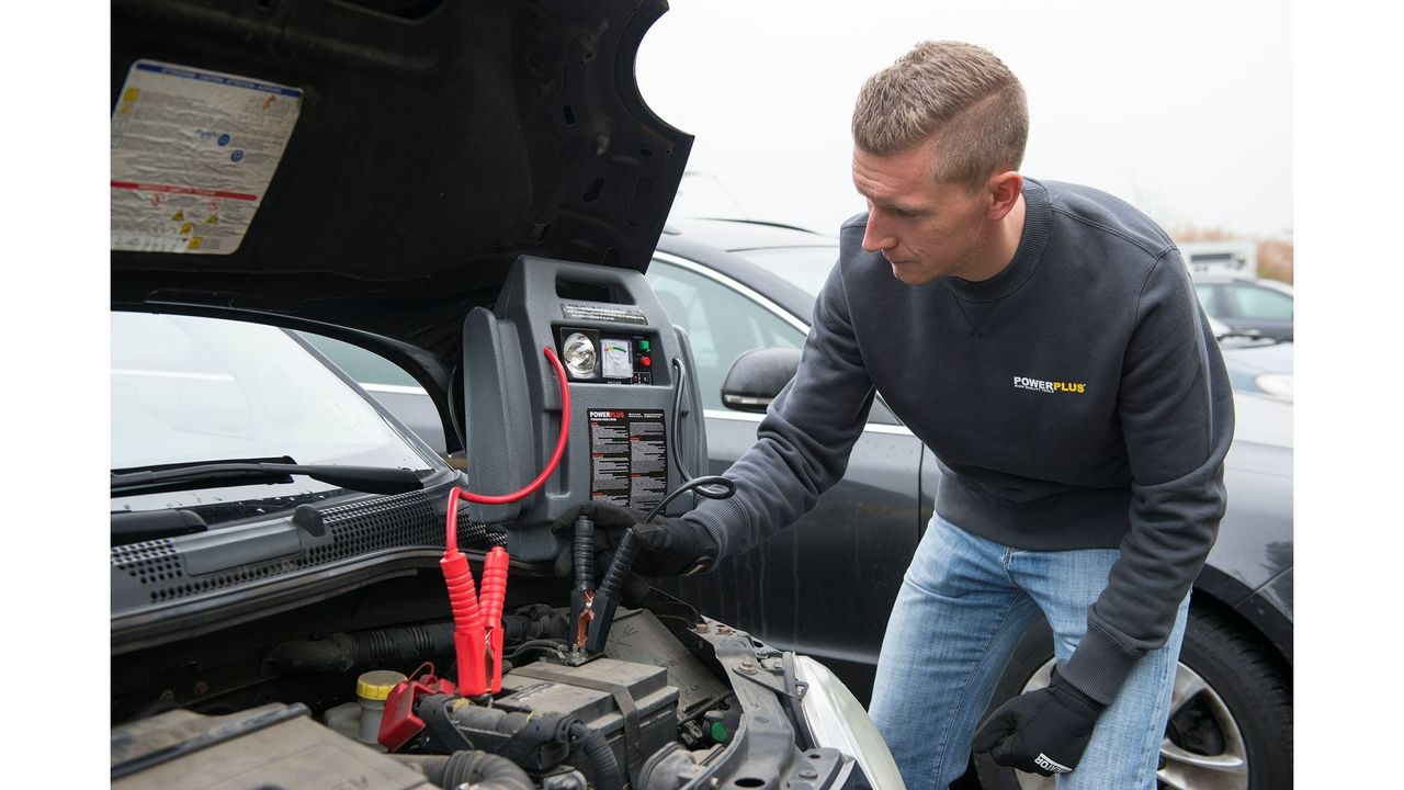 Powerplus 4 in 1 Starthilfe und Powerstation