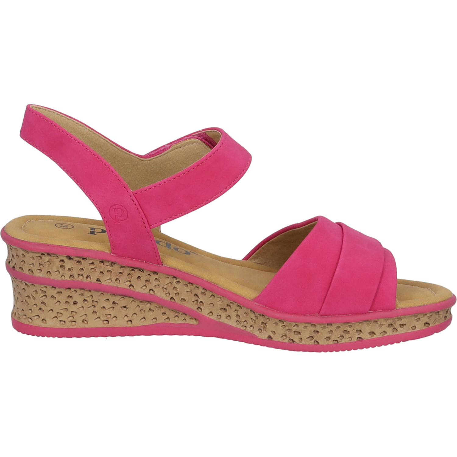 Palado Vemlu, Keilsandaletten, Damen, Pink